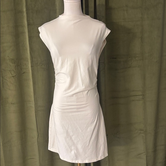 Reformation Elegant White Mini Dress, M - Picture 5 of 11